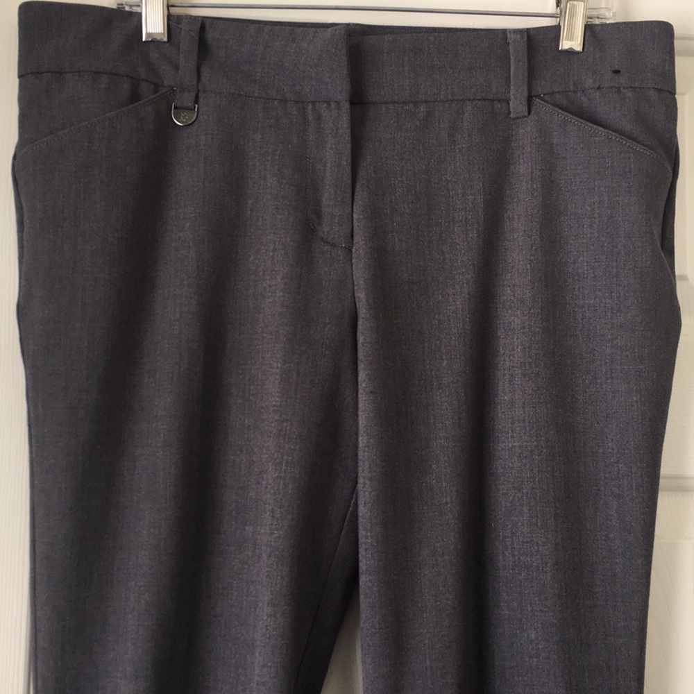 NY&C gray sleek dress pants. 12R